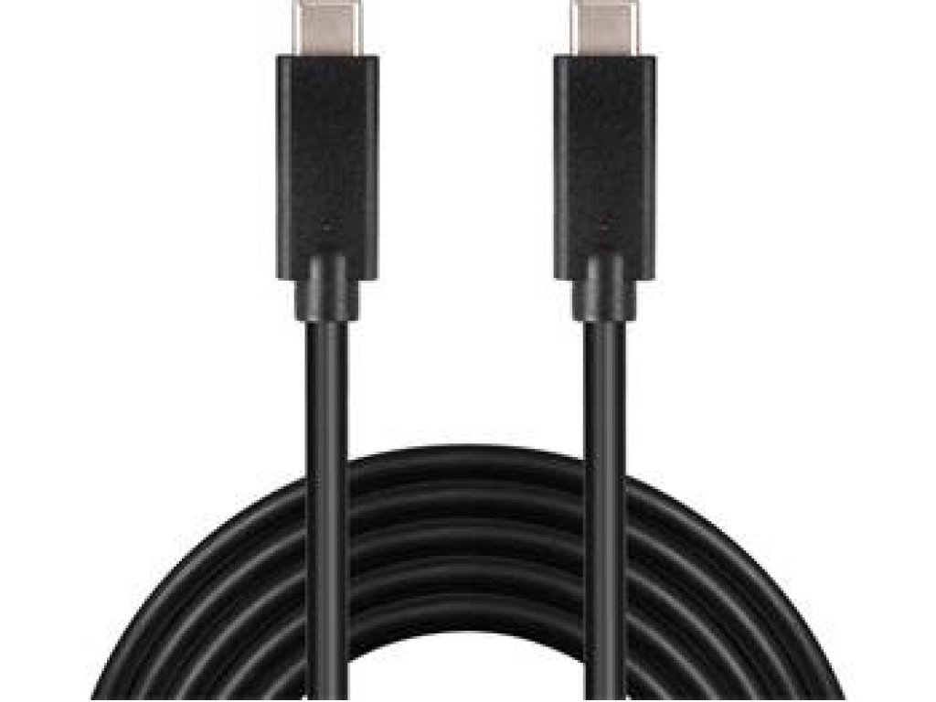 PREMIUMCORD kabel USB 3.1 gen2, C-C, M/M, propojovací, 2m, černý (ku31cg2bk)