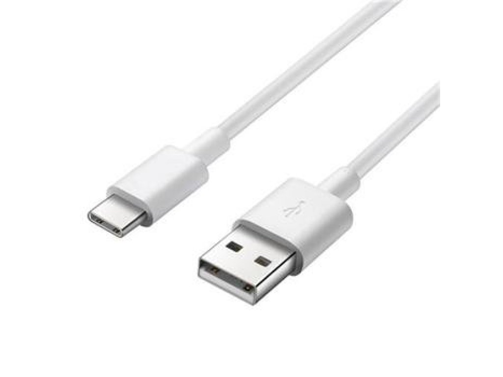 PREMIUMCORD kabel USB, C-A, M/M, propojvací, 0,1m, bílý, rychlé nabíjení (ku31cf01w)