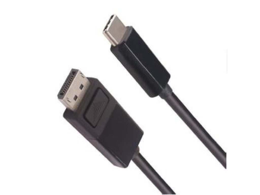PREMIUMCORD kabel USB-C-DisplayPort 1.4, C-DisplayPort, M/M, 2m, černý (ku31dp07)