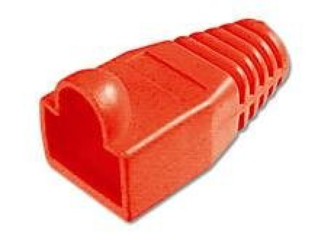 PREMIUMCORD Kryt konektoru RJ45 - červená (srjk-red)