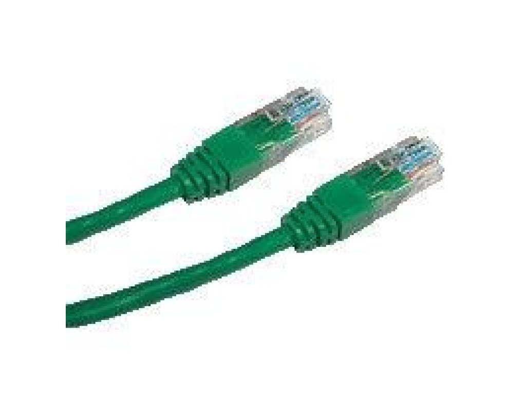 PREMIUMCORD patch kabel UTP, RJ45-RJ45, CAT6, 1m, zelený (sp6utp010G)