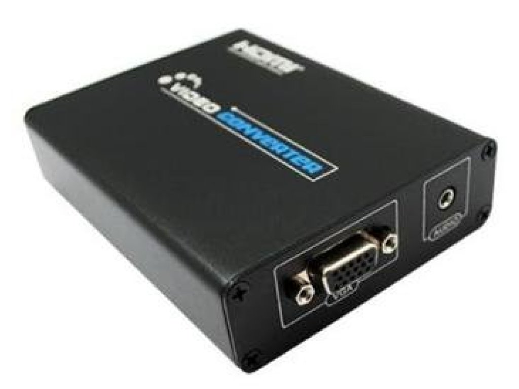 PREMIUMCORD převodník HDMI-VGA+Jack, F/F+F (khcon-03)