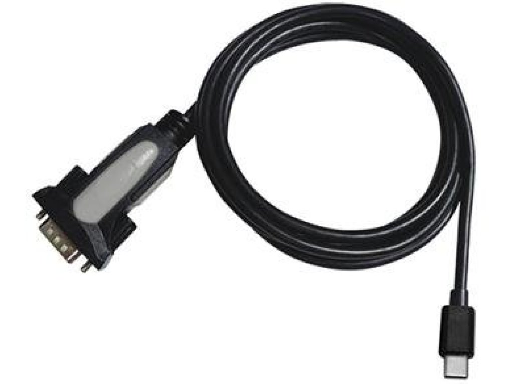 PREMIUMCORD převodník USB 3.1-RS232, C-Canon 9pin, M/M, 1,8m, černý (ku31-232)