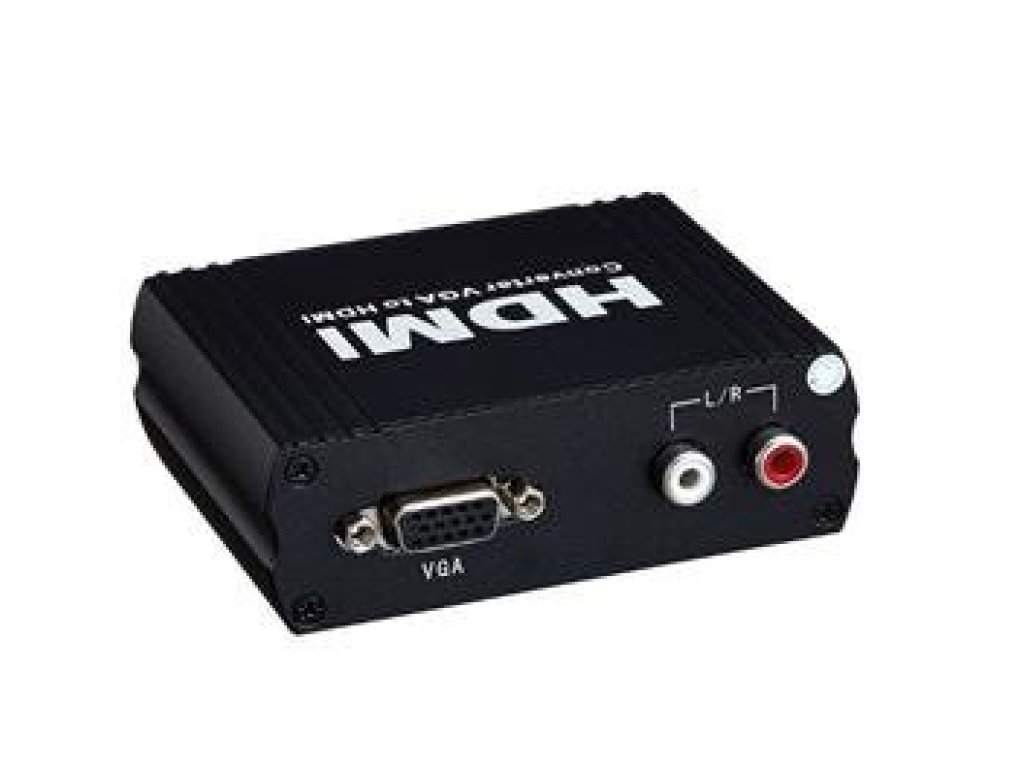 PREMIUMCORD převodník VGA+2xCINCH-HDMI, M+2xF/F (khcon-24)