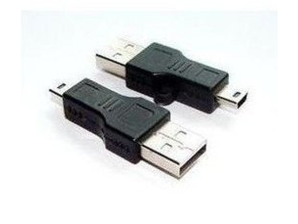PREMIUMCORD redukce USB 2.0, A-B mini 5pin, M/M (kur-8)