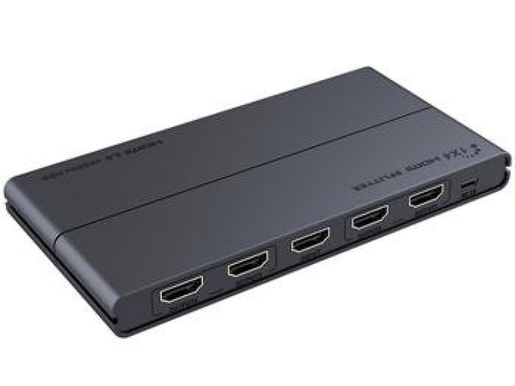 PREMIUMCORD rozbočovač HDMI 2.0, HDMI-4xHDMI, F/2xF (khsplit4h)