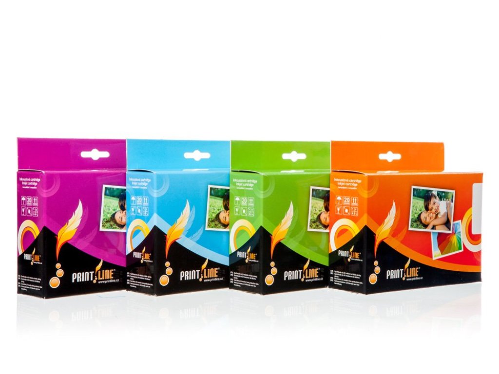 PRINTLINE kompatibilní s Canon CLi-8, Multipack  C,M,Y,BK + PGI-5BK