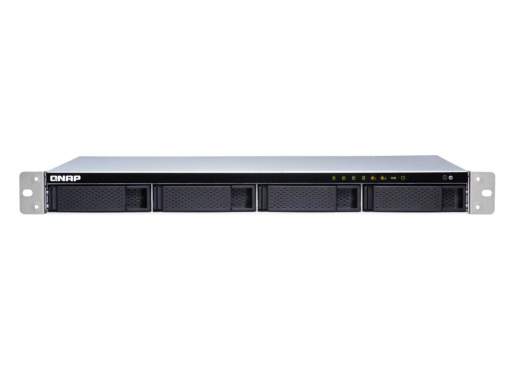 QNAP TS-431XeU-8G - 1,7GHz, 8GB RAM, 4x SATA, 2x GbE, 1x 10GbE SFP+, 4x USB 3.0, malá hloubka (TS-431XeU-8G)