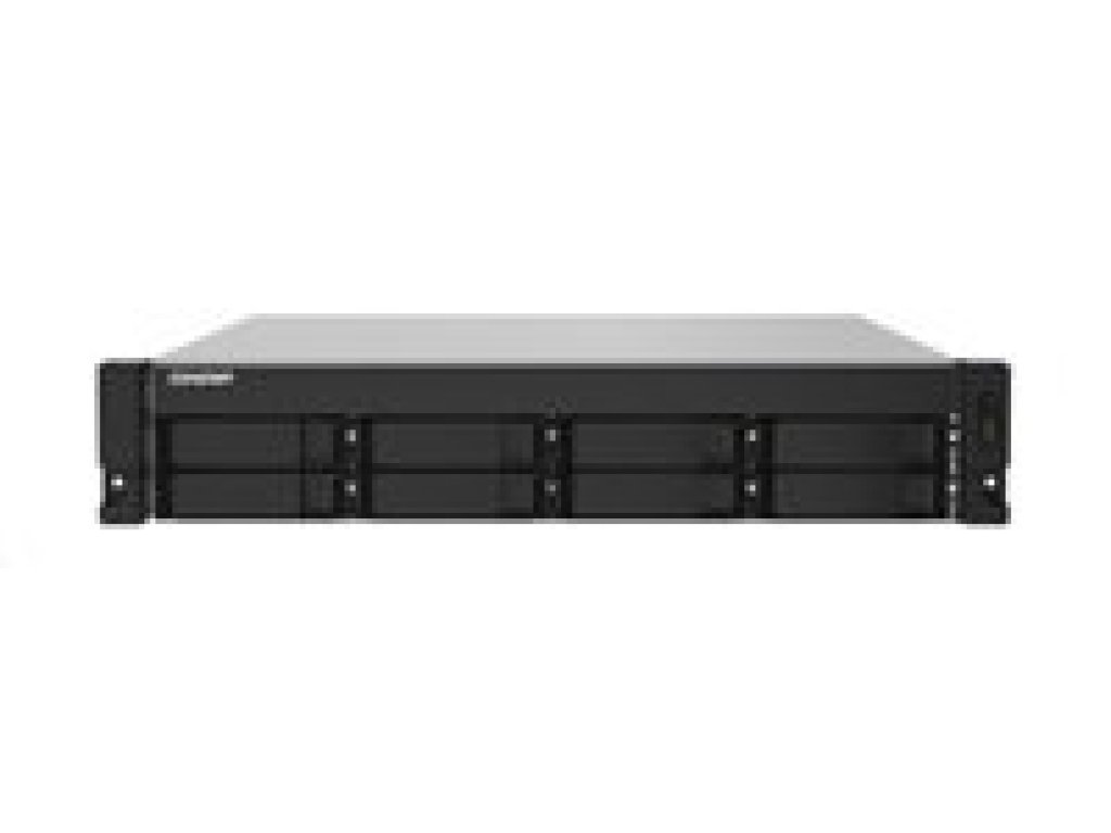 QNAP TS-832PXU-4G - (1,7GHz / 4GB RAM / 8x SATA / 2x 2,5GbE / 2x 10GbE SFP+ / 1x PCIe / 4x USB 3.2)