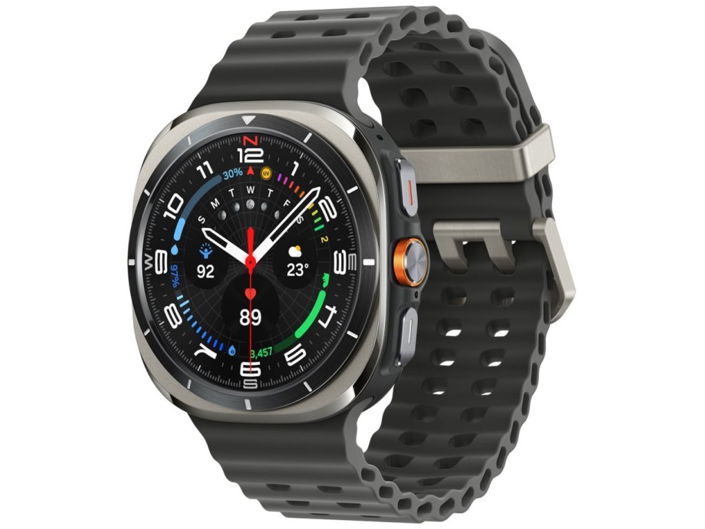 SAMSUNG Galaxy Watch Ultra SM-L705FZTAEUE titanově stříbrné (SM-L705FZTAEUE)