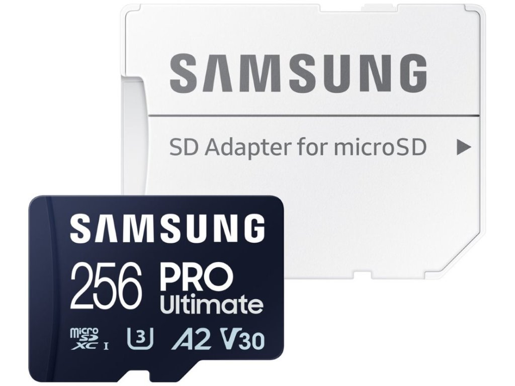 SAMSUNG Micro SDXC PRO Ultimate 256GB + adaptér (MB-MY256SA/WW) (MB-MY256SA/WW)