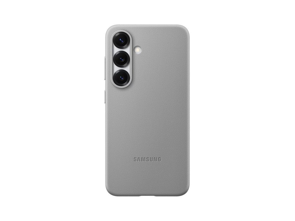Samsung Ochranný kryt z veganské kůže pro Galaxy S25 Gray (EF-VS931PJEGWW)