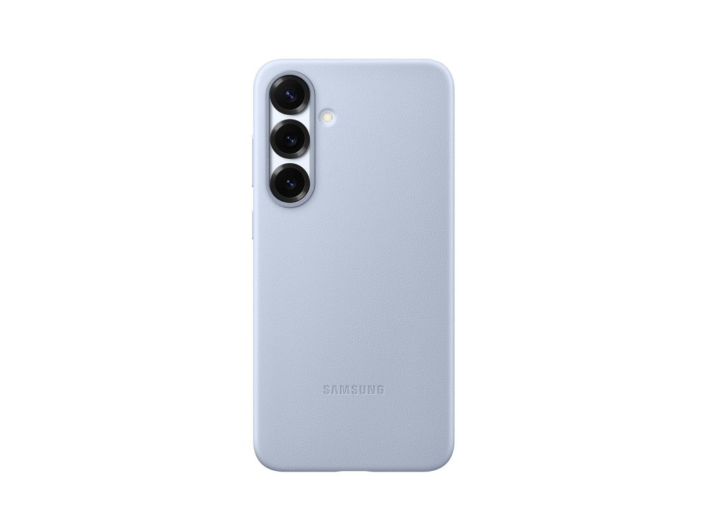 Samsung Ochranný kryt z veganské kůže pro Galaxy S25+ Light Blue (EF-VS936PLEGWW)