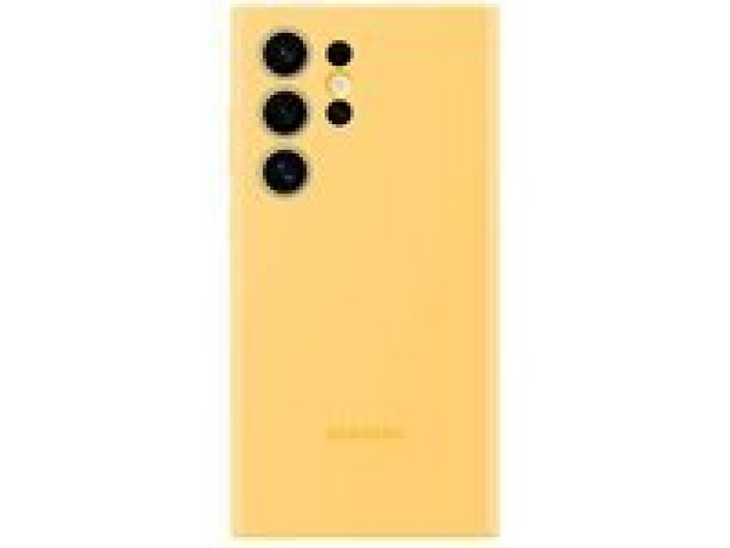 SAMSUNG Silicone Case Galaxy S24 Ultra žlutá (EF-PS928TYEGWW)
