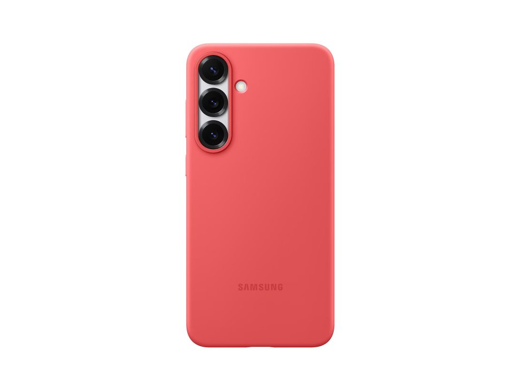Samsung Silikonový zadní kryt pro Galaxy S25+ Red (EF-PS936CREGWW)