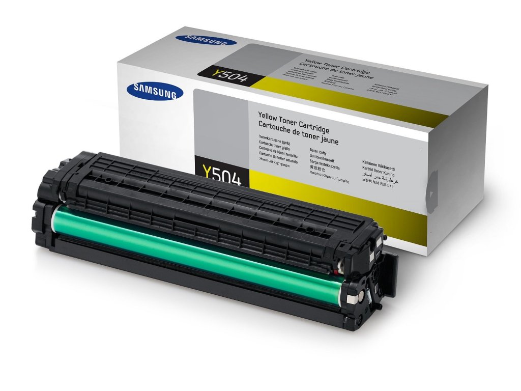 SAMSUNG toner žlutý CLT-Y504S pro CLP-415/CLX-4195/SL-C1810 - 1800 str.