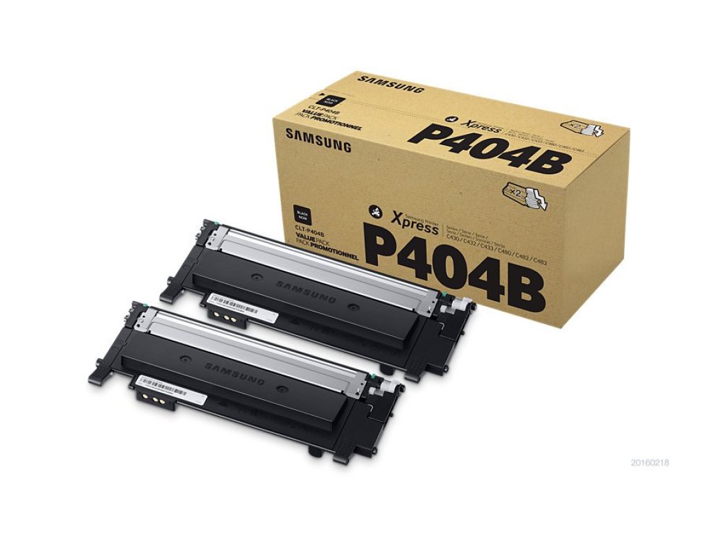 SAMSUNG TwinPack toner CLT-P404B/ELS Black