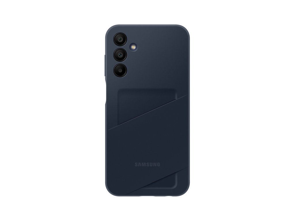 SAMSUNG Zadní kryt s kapsou na kartu A15 Blue Black (EF-OA156TBEGWW)