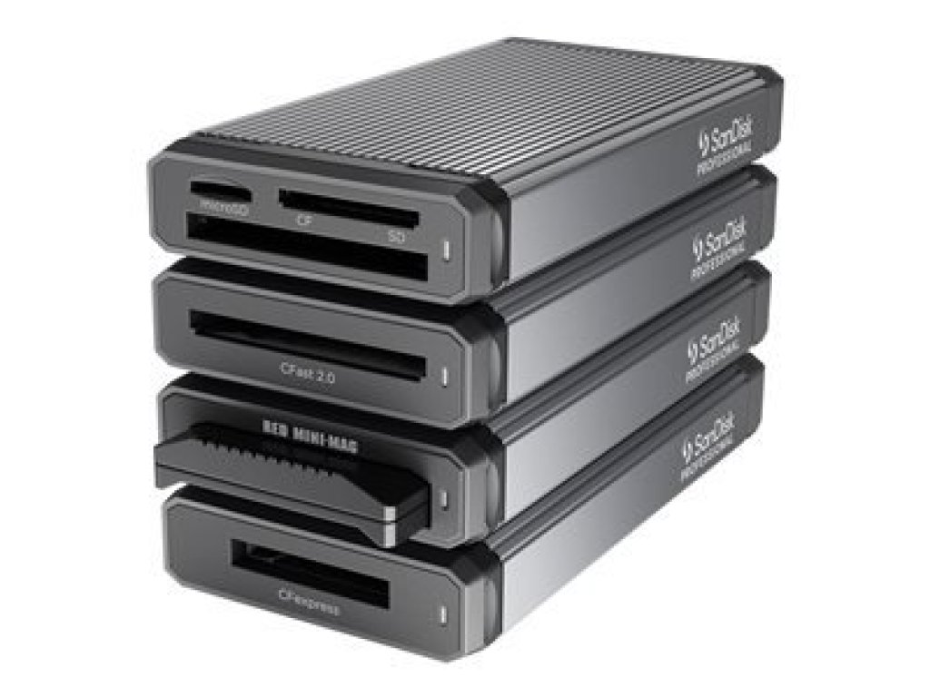 SANDISK Professional PRO-READER Multi-Slot USB 3.2 Gen 2 High-Performance Card Reader (SDPR3A8-0000-GBAND)
