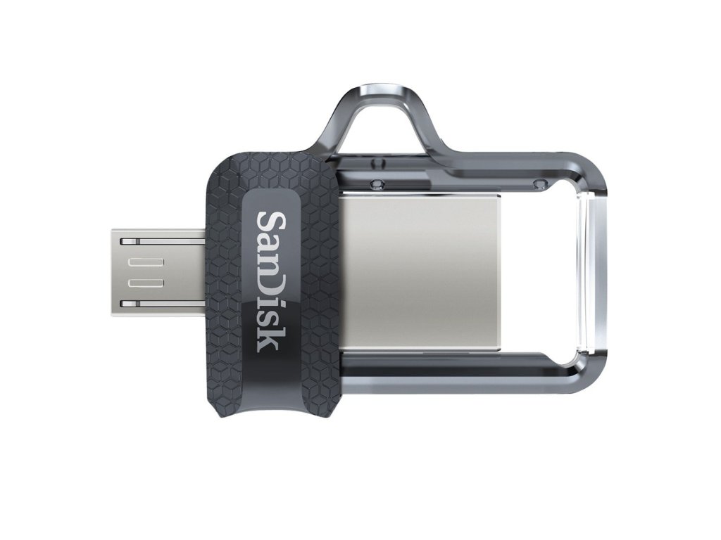 SANDISK Ultra Dual Drive M3 256GB, USB 3.0, Micro USB + USB-A (SDDD3-256G-G46)