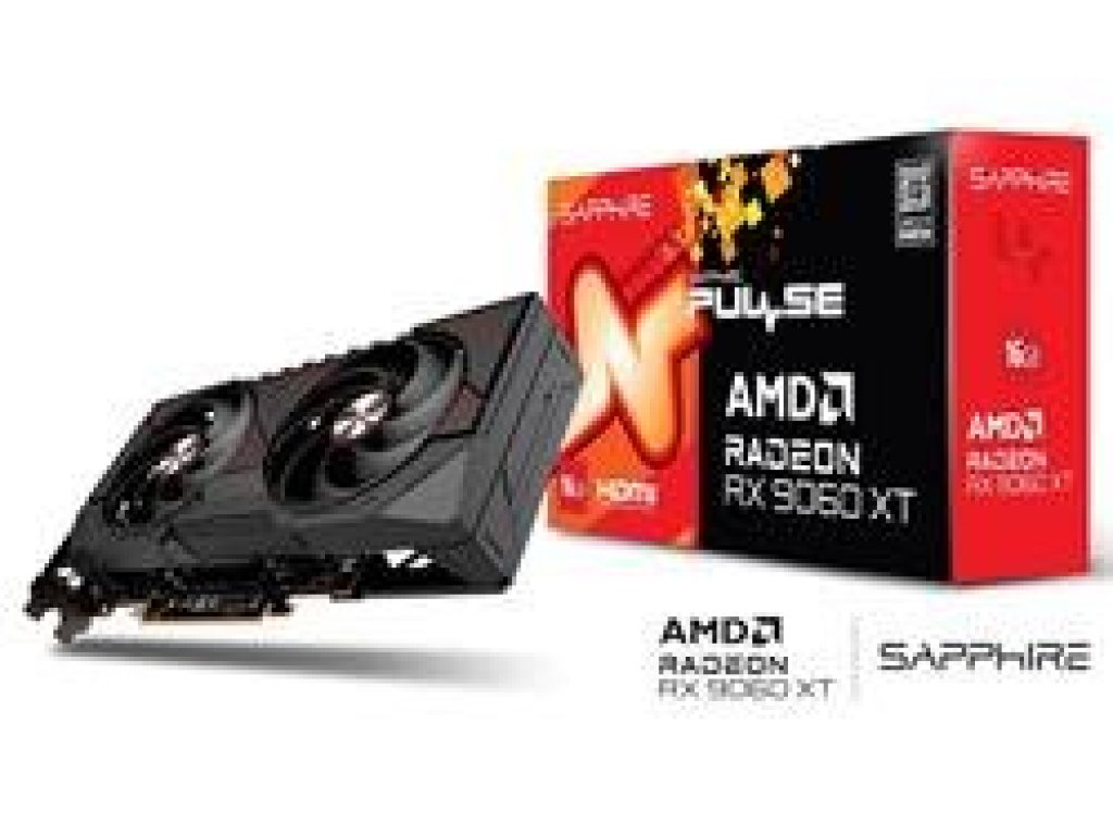 SAPPHIRE PULSE AMD RADEON RX 9060 XT GAMING OC 16GB (11350-03-20G)