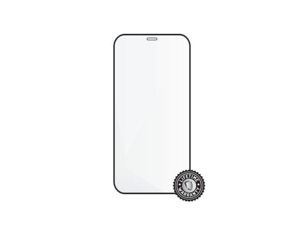 Screenshield APPLE iPhone 12 mini  5.4" Tempered Glass protection (full COVER black)