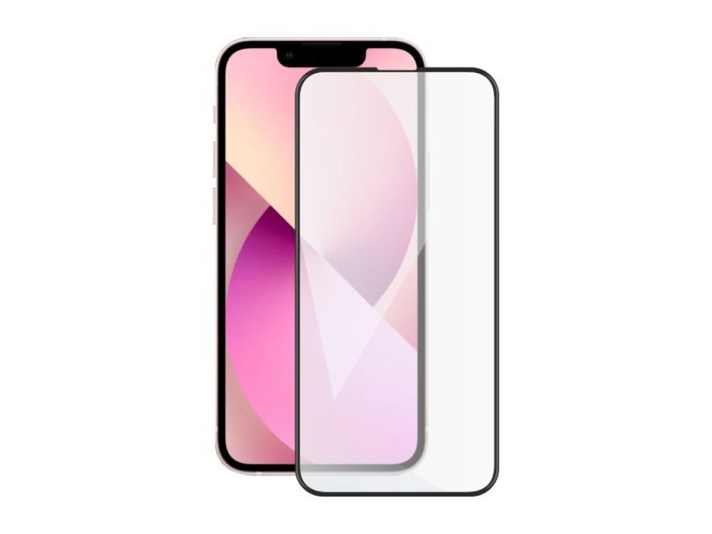 SCREENSHIELD APPLE iPhone 13 mini, plné lepení, černé (APP-TG3DBIPH13MN-D)