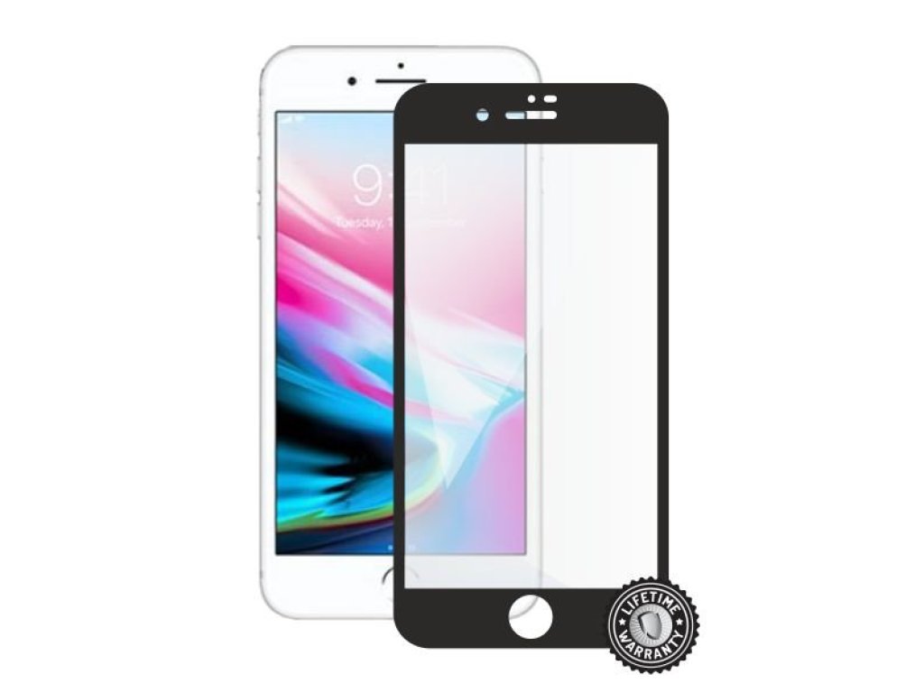 SCREENSHIELD pro APPLE iPhone 8 Plus Tempered Glass Protection (full COVER black) (APP-TG3DBIPH8P-D)