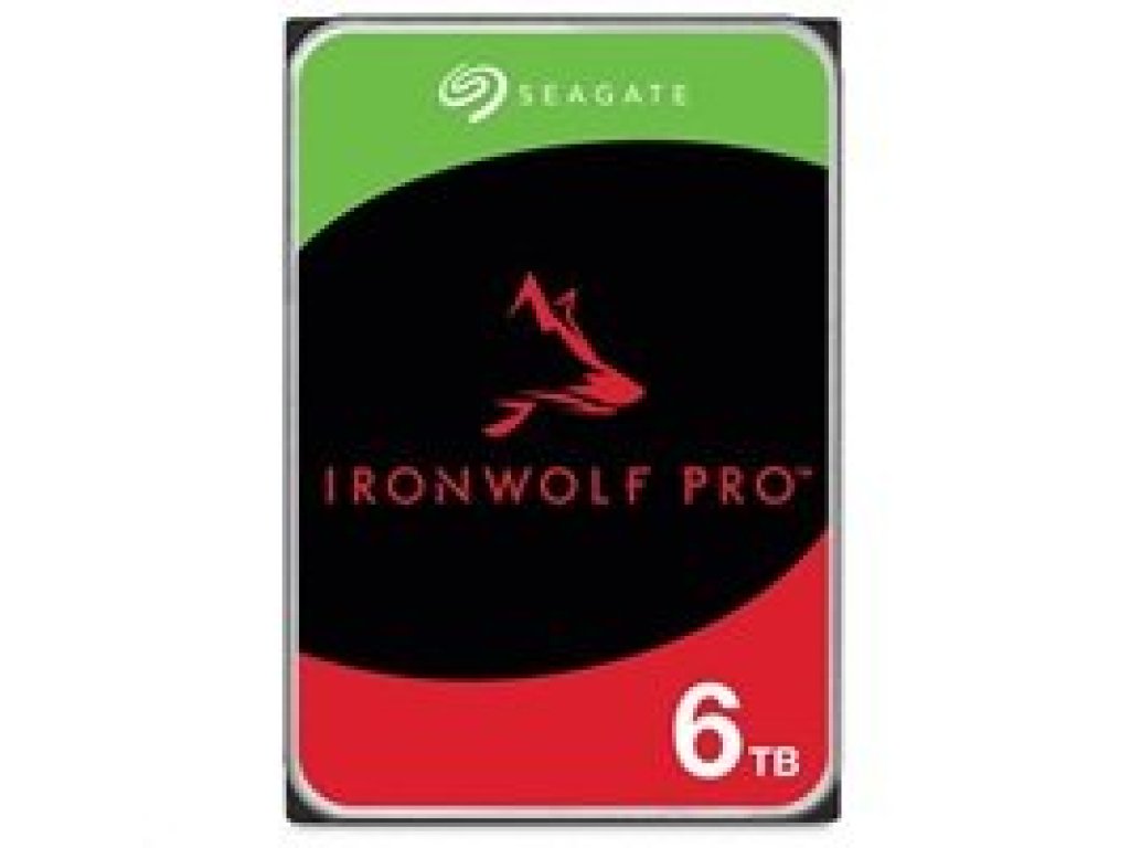 SEAGATE HDD IRONWOLF PRO (NAS) 6TB SATAIII, 7200rpm, 256MB cache (ST6000NT001)