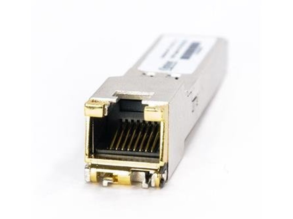 SFP+ transceiver 10Gbps, 10GBASE-T, do 30m (CAT 6A či 7), RJ-45, 0 až 70°C, HPE 6XXX komp. (SFP-PLUS-TX-RJ45-30m-HPE-6XXX)