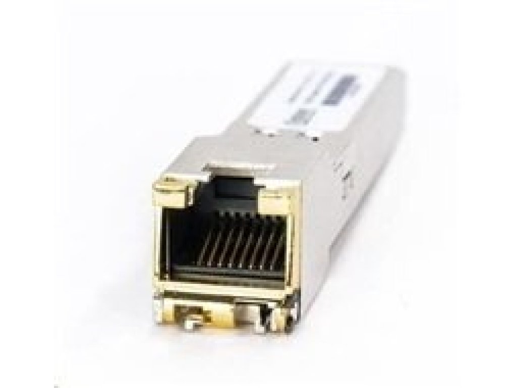 SFP+ transceiver 10Gbps, 10GBASE-T, do 30m (CAT 6A ci 7), RJ-45, 0 až 70°C, HPE komp.