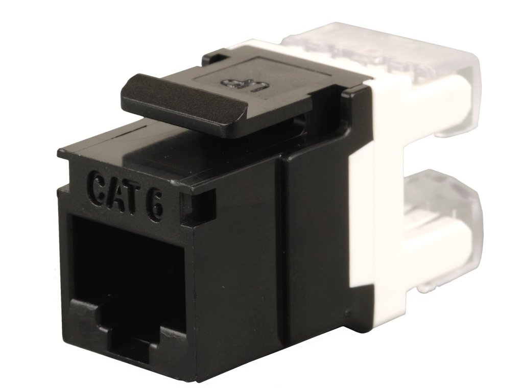 SOLARIX Keystone CAT6 UTP RJ45 cerný