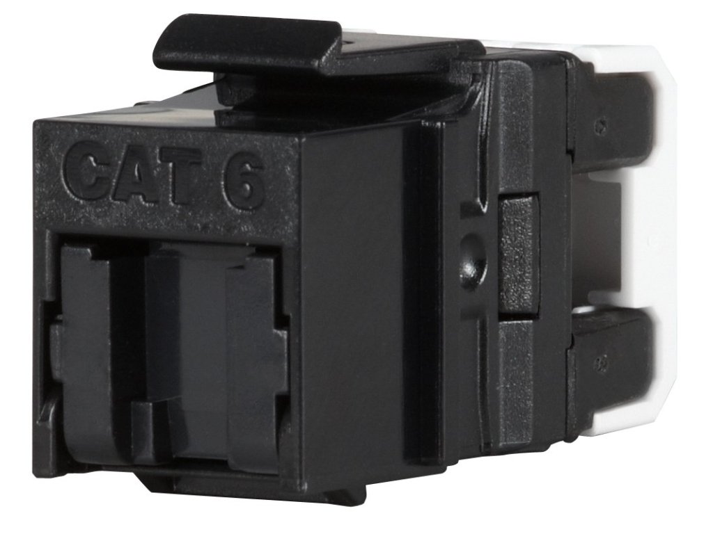 SOLARIX Keystone CAT6 UTP RJ45 cerný pro klešte