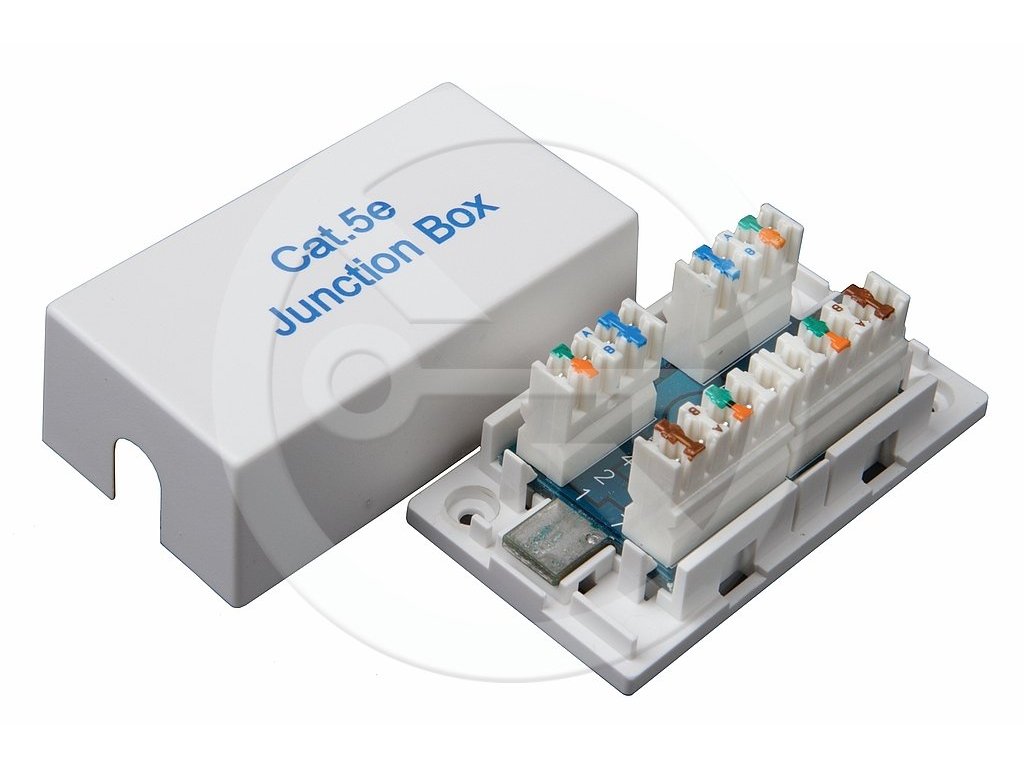 SOLARIX spojovací box CAT5E UTP 8p8c LSA+/Krone