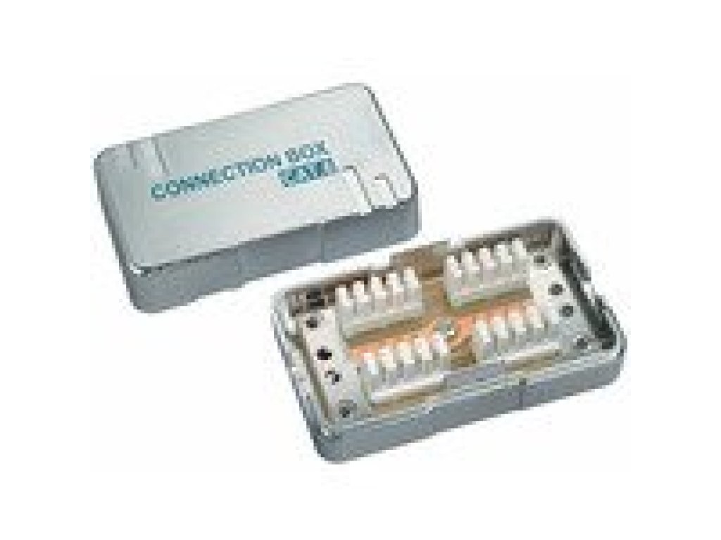 SOLARIX Spojovací box CAT6 STP 8p8c LSA+ Krone (KRJS45-VEB6)