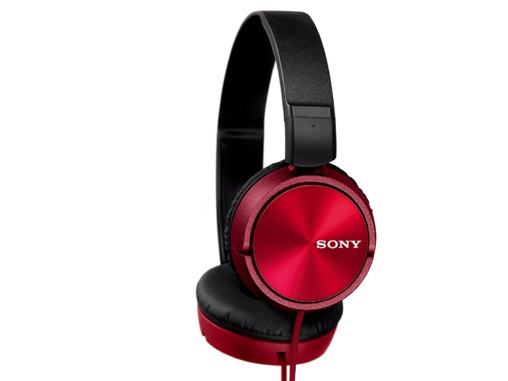 SONY sluchátka MDR-ZX310 červené (MDRZX310R.AE)