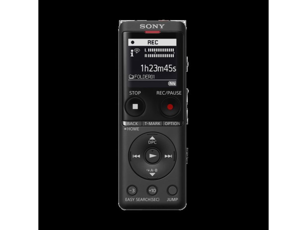 SONY Stereofonní diktafon ICD-UX570 - 4 GB (ICDUX570B.CE7)