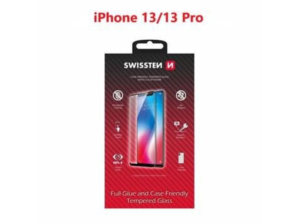 SWISSTEN case friendly APPLE IPHONE 13/13 Pro ČERNÉ (54501803)