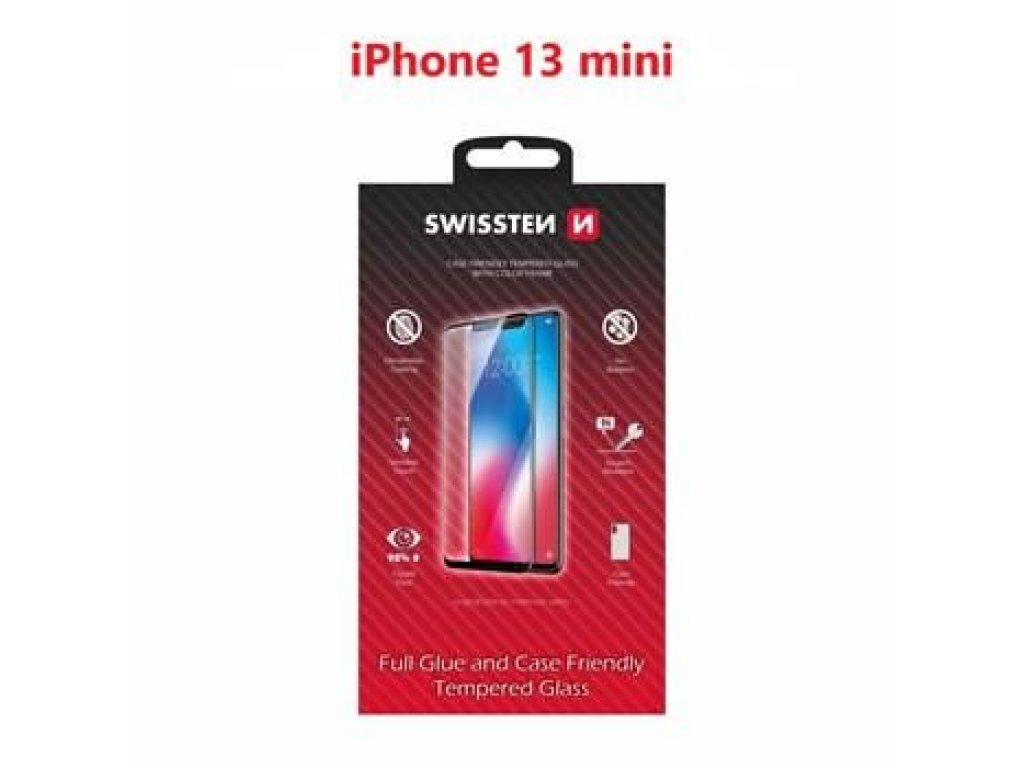 SWISSTEN CASE FRIENDLY APPLE IPHONE 13 mini ČERNÉ (54501801)
