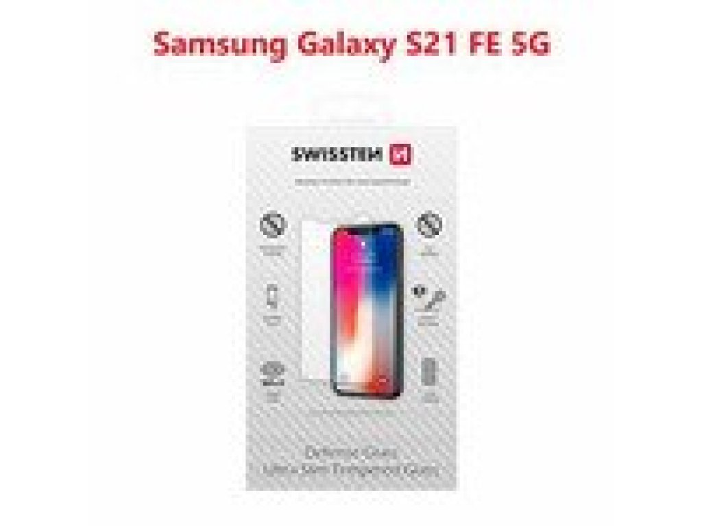 SWISSTEN ochranné temperované sklo 2.5D pro SAMSUNG GALAXY S21 FE 5G (74517917)