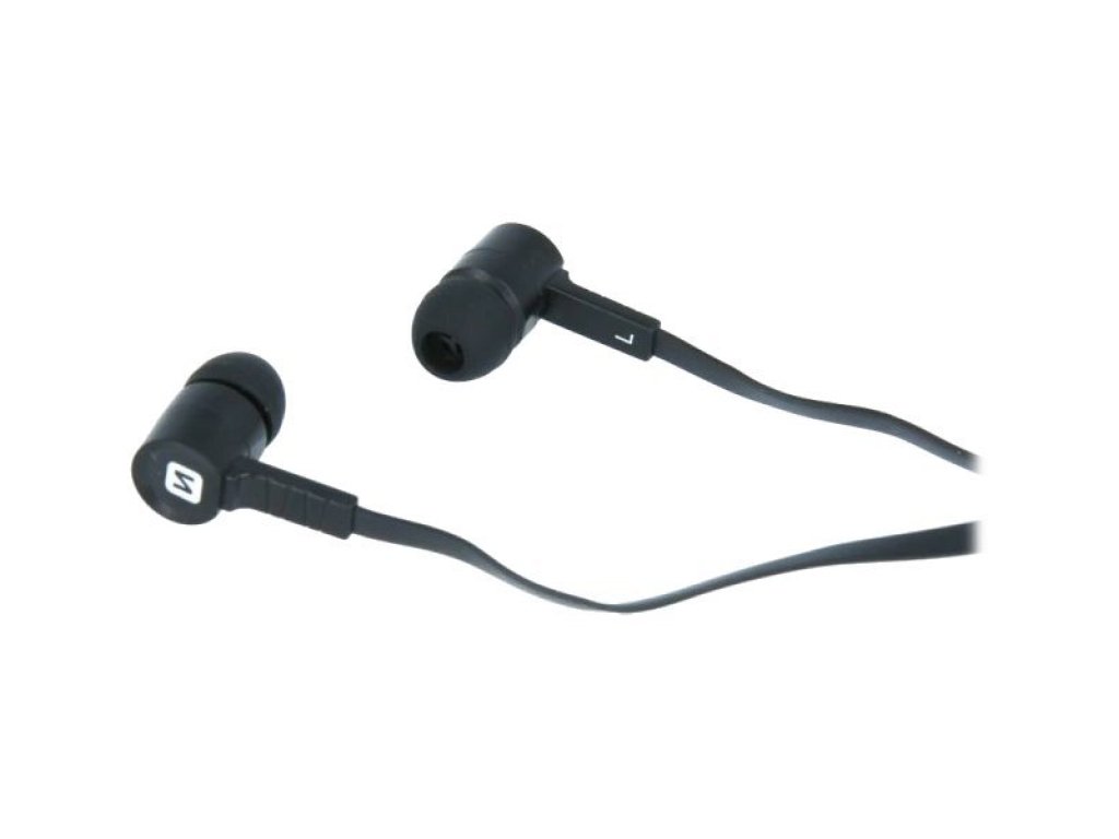 SWISSTEN sluchátka earbuds rainbow ys-d2 černá (eco balení) (51106000ECO)