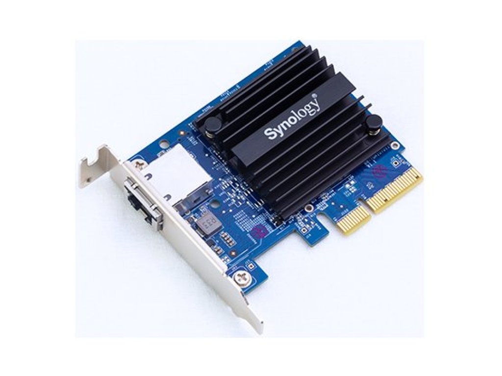SYNOLOGY E10G18-T1 - PCIe 3.0 x4 nízký profil - 10Gb Ethernet x 1 - pro Disk Station DS1618; RackStation RS1219, RS2418, RS2818, RS3618, RS818 (E10G18-T1)