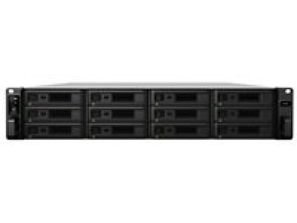 SYNOLOGY SA3600 - 2U, 12x SAS, 16GB RAM, 2x 10Gb LAN, 4x 1Gb LAN, redund.zdroj, 2x PCIe