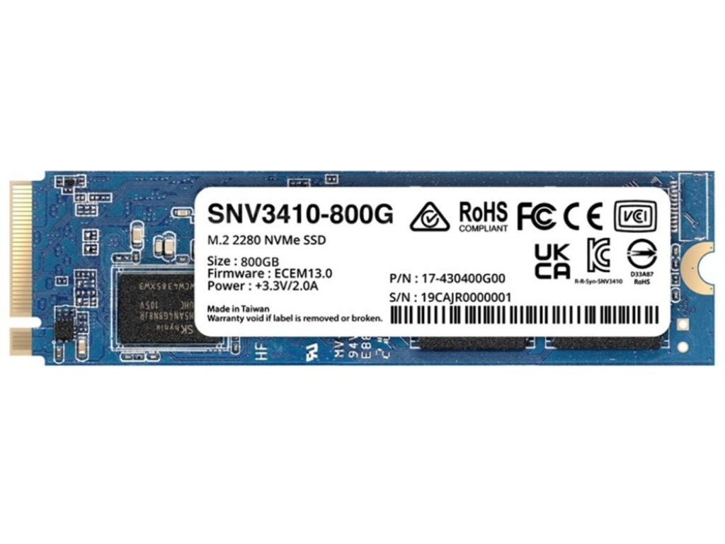 Synology SSD M.2 800GB (SNV3410-800G)