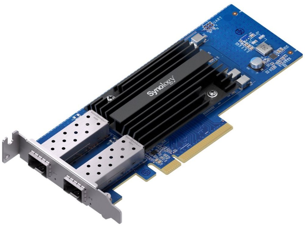SYNOLOGY Vysokorychlostní přídavná karta se dvěma porty 25GbE SFP28 pro Synology NAS (E25G30-F2)