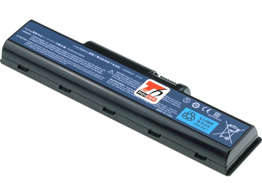 T6 Power Baterie Acer Aspire 4332, 4732, 5241, 5334, 5532, 5732, 7315, 7715, 5200mAh, 56Wh, 6cell (NBAC0061)