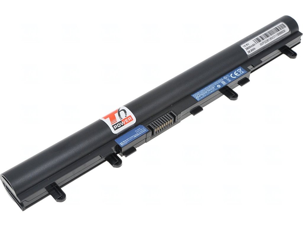T6 Power Baterie Acer Aspire V5-431, V5-471, V5-531, E1-410, E1-510, E1-570, 2600mAh, 38Wh, 4cell (NBAC0075)