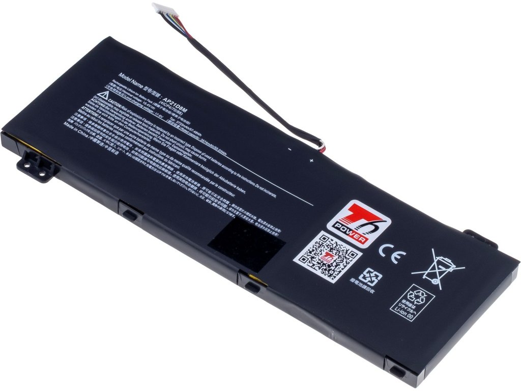 T6 Power Baterie Acer Nitro 5 AN515-58, ANV15-51, 3733mAh, 57,4Wh, 4cell, Li-pol (NBAC0118)