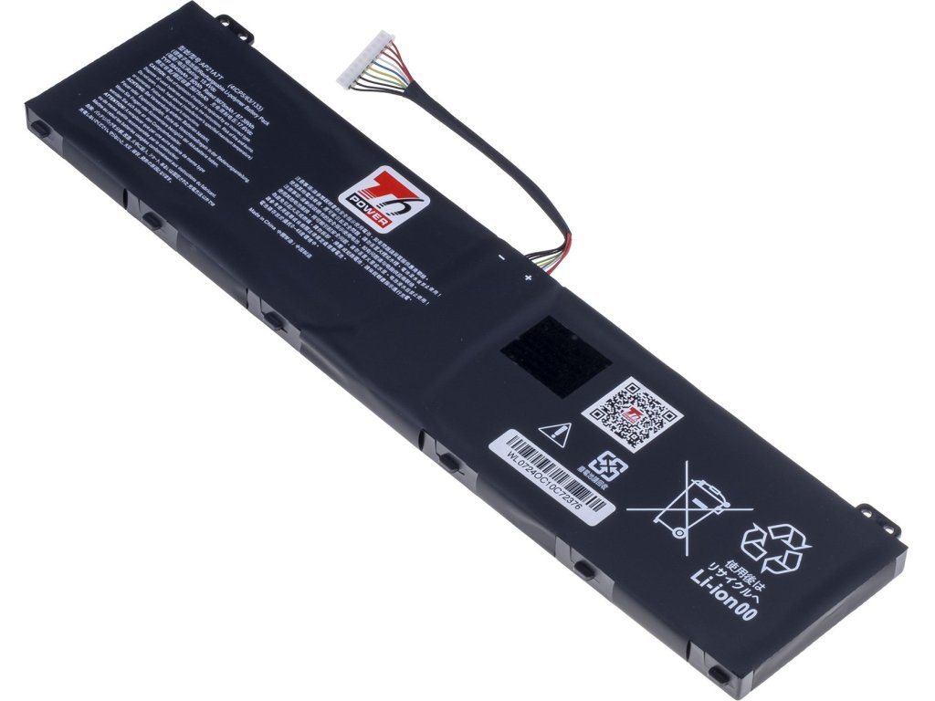 T6 Power Baterie Acer Nitro 5 AN517-55, Predator PH315-55, 5845mAh, 90Wh, 4cell, Li-pol (NBAC0117)