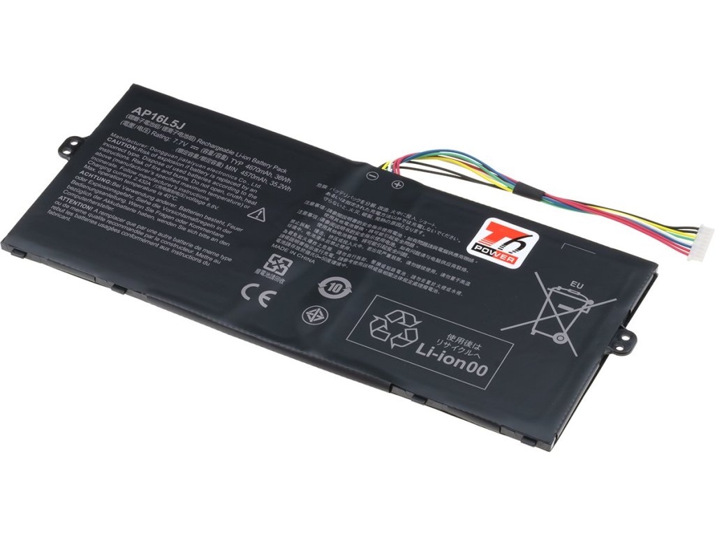 T6 Power Baterie Acer Switch SW312-31, Swift SF514-52T, Spin SP111-32N, 4670mAh, 36Wh, 2cell, Li-pol (NBAC0103)